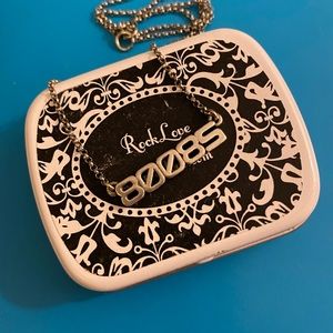 RockLove sterling silver necklaces 80085 geek calculator joke remember that one?